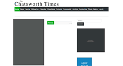 Desktop Screenshot of chatsworthtimes.com